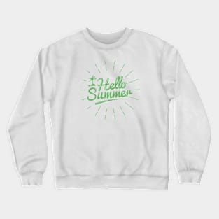 Hello Summer Crewneck Sweatshirt